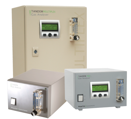 H.E.L Tandem Range Of Gas Analysers